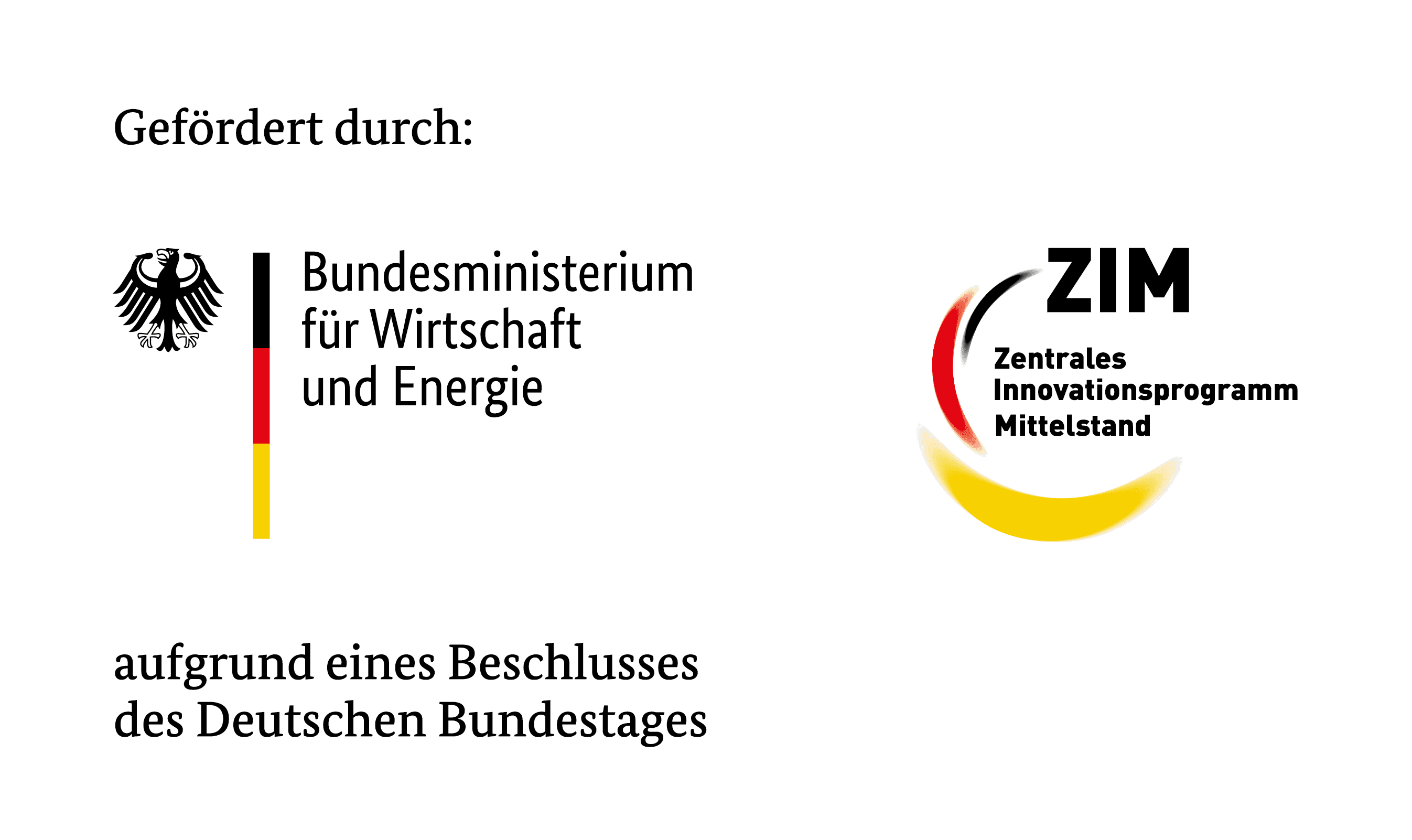 Foerderlogo des BMWI und ZIM 2025